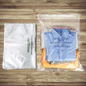 Self Seal Clear Flat Poly Bags