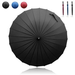 Manual Long Umbrella with 24 Ribs