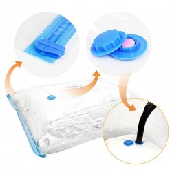 Vacuum Space Saver Bags 12 Pcs With Pump